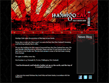 Tablet Screenshot of hashigozake.co.nz